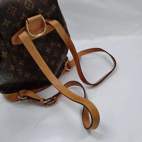 Louis Vuitton Montsouris Backpack MM Brown Canvas Vintage  SP0998 - Picture 8 of 15